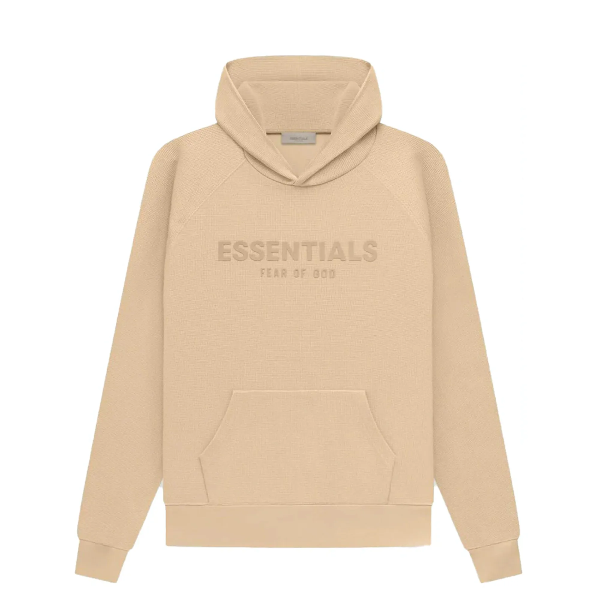 FOG Essentials Waffle Raglan Hoodie Sand (SS23) sold by PLUS