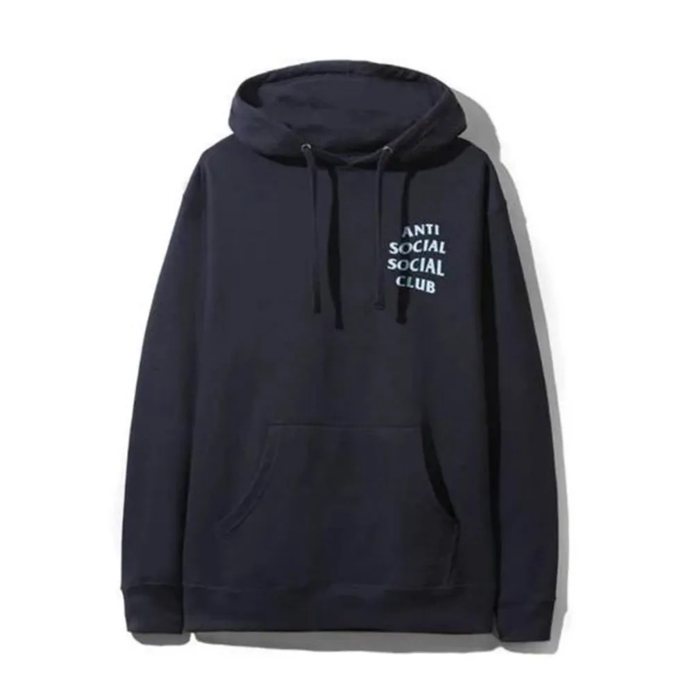 Anti Social Social Club Blinded Hoodie Navy sold by PLUS product image thumbnail 2