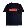 Vlone Friends Scream Tee Black/Red sold by PLUS