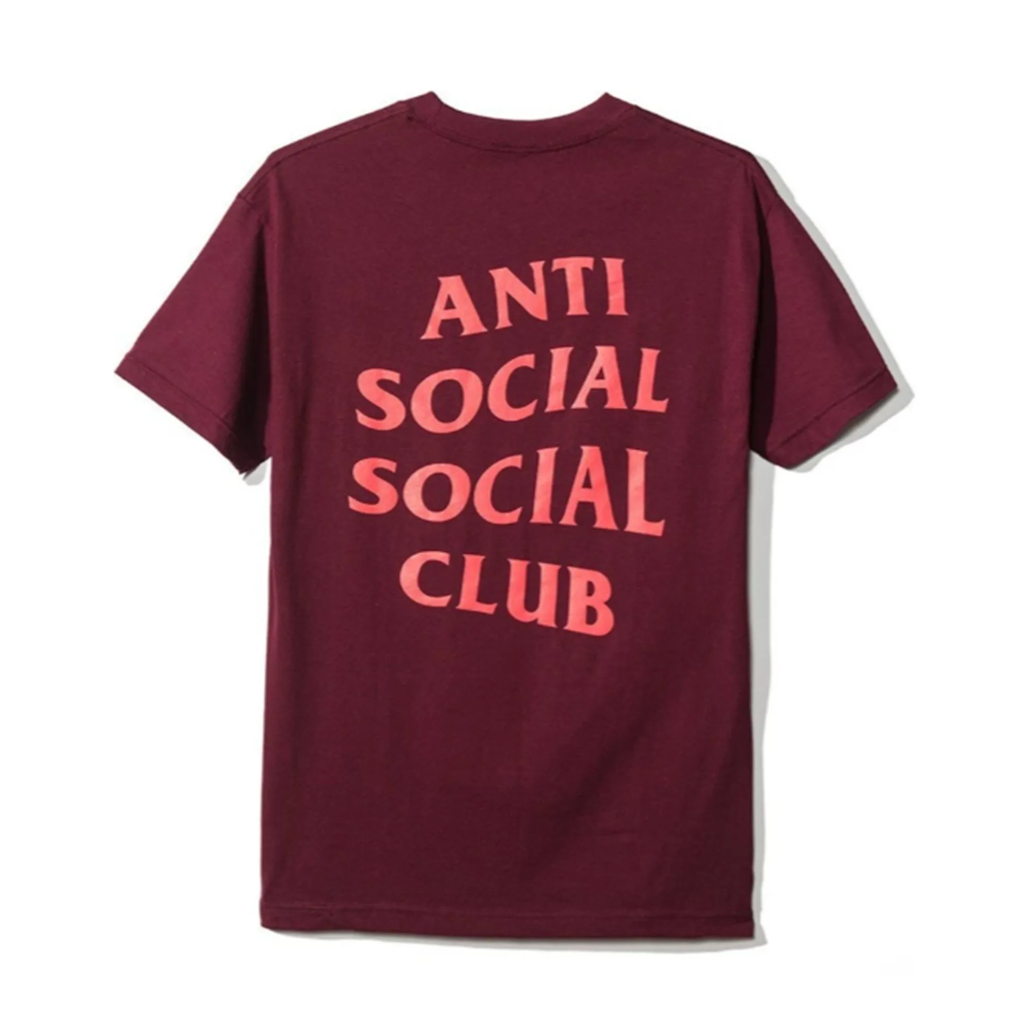 Anti Social Social Club Logo Tee 2 Maroon sold by PLUS product image thumbnail 2