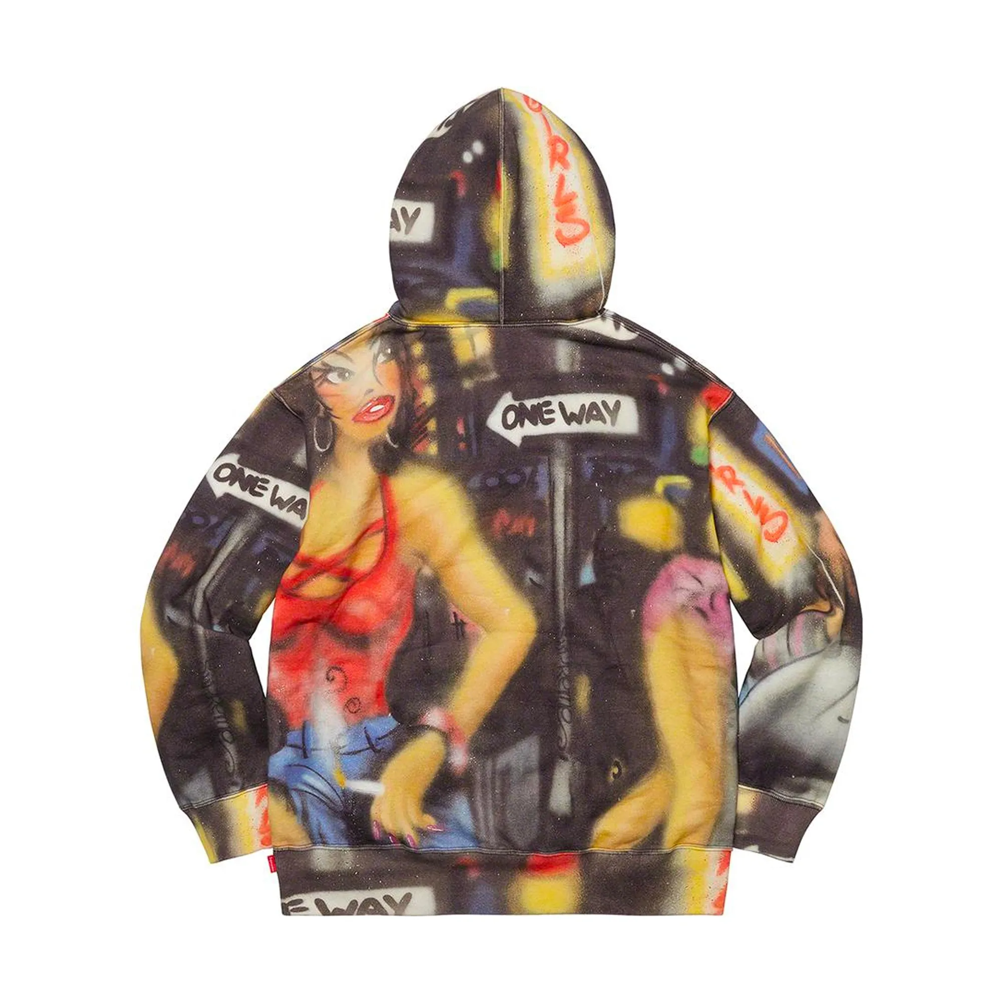 Supreme Lady Pink Hooded Sweatshirt Multicolor sold by PLUS product image thumbnail 2