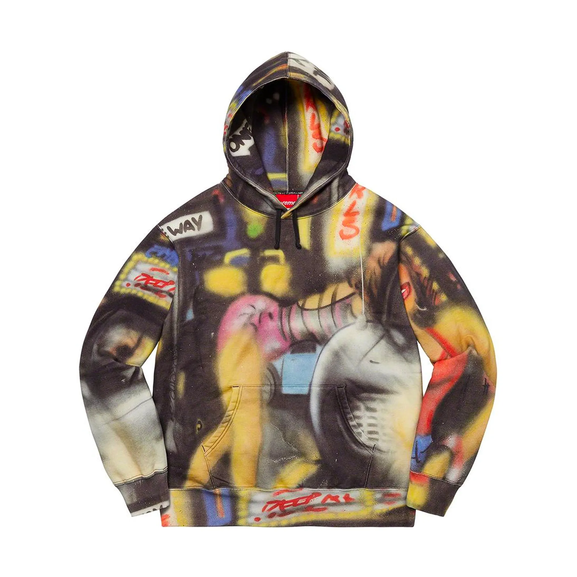 Supreme Lady Pink Hooded Sweatshirt Multicolor sold by PLUS