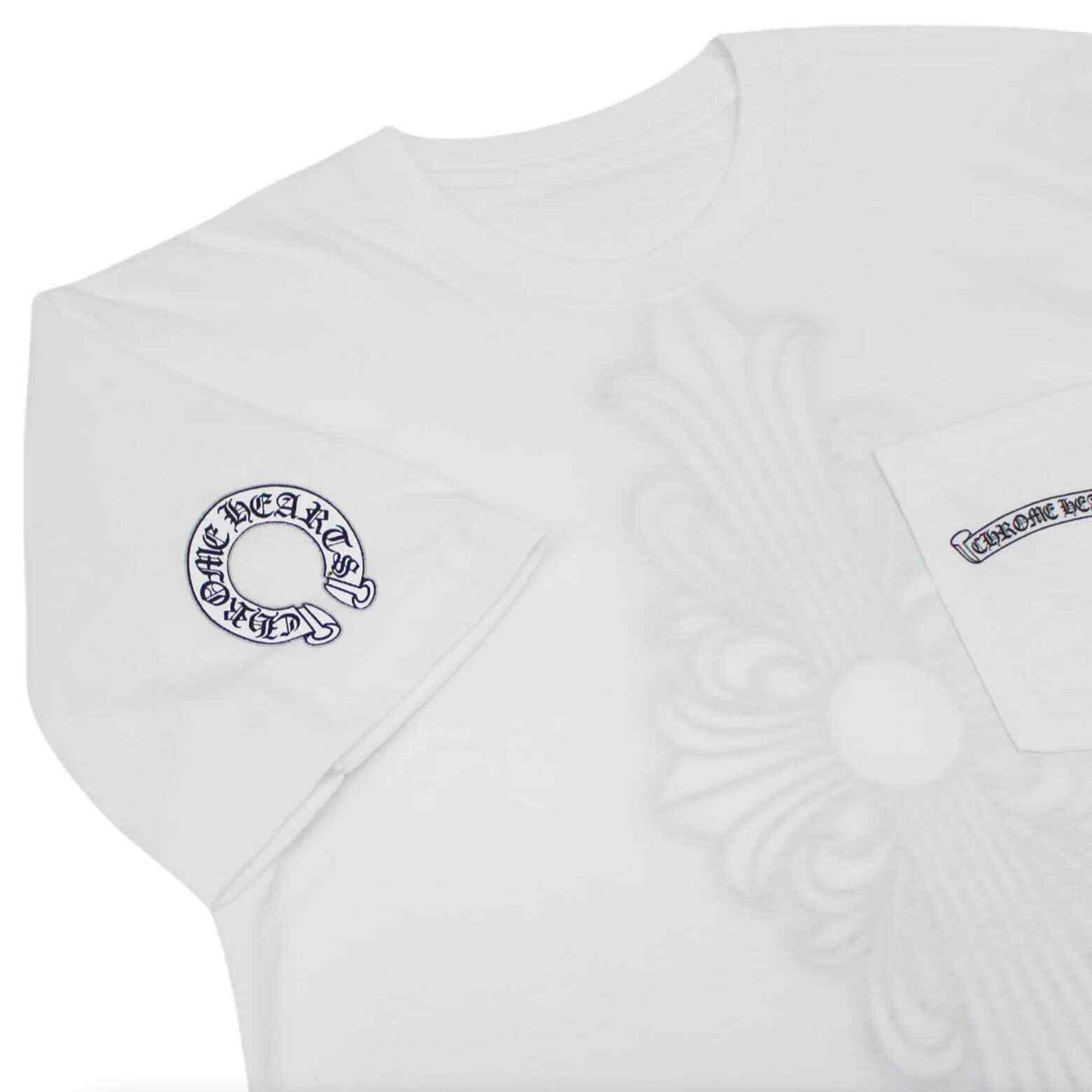 Chrome Hearts Floral Cross Tee White sold by PLUS product image thumbnail 3