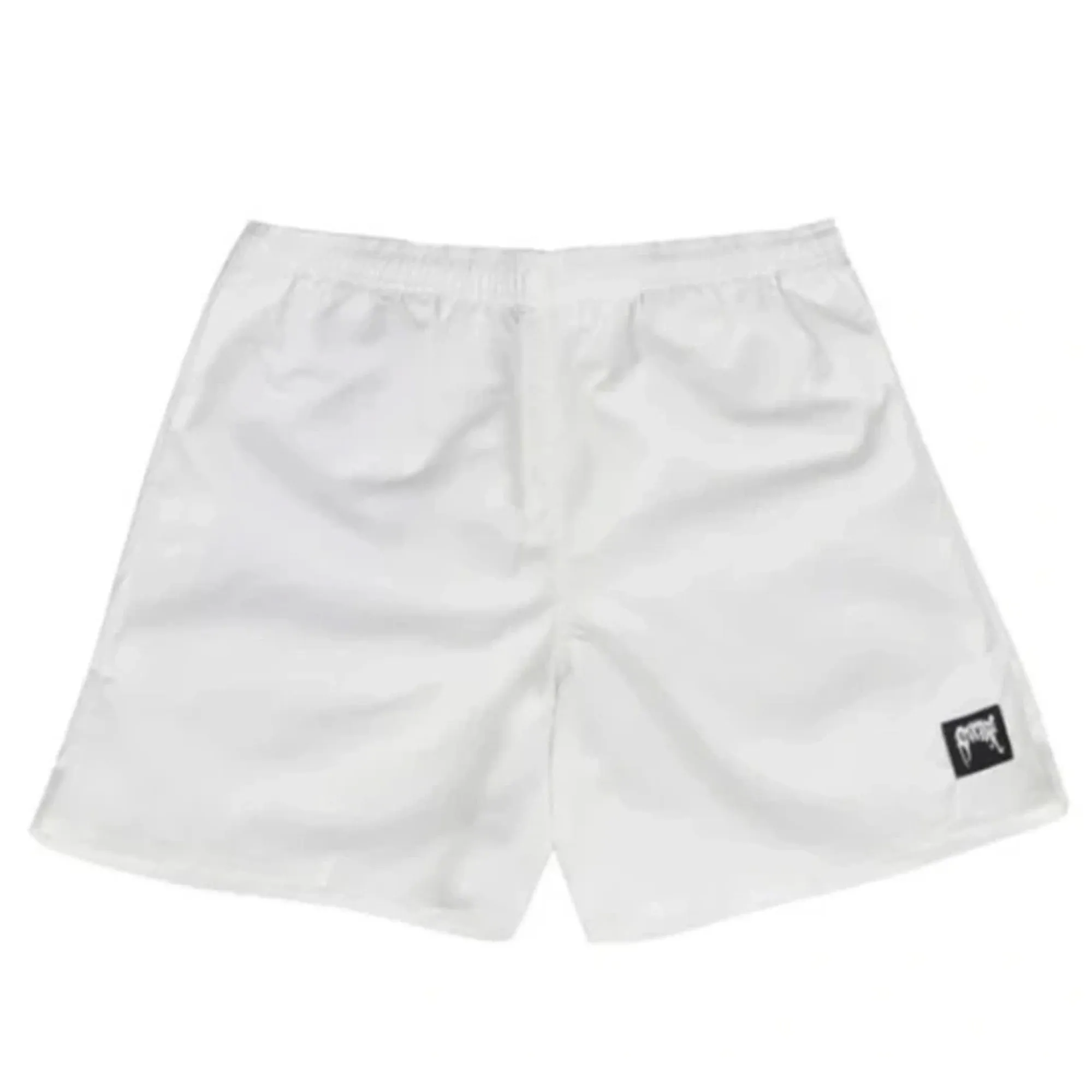 Revenge Patch Arch Logo Shorts White sold by PLUS