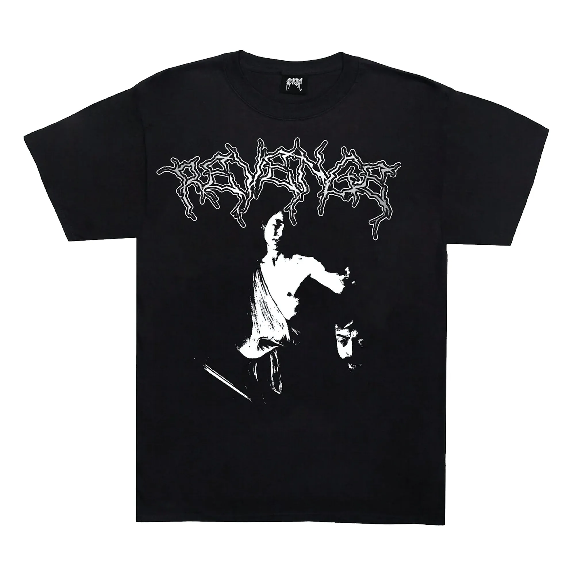 Revenge Nine Months Tee Black sold by PLUS