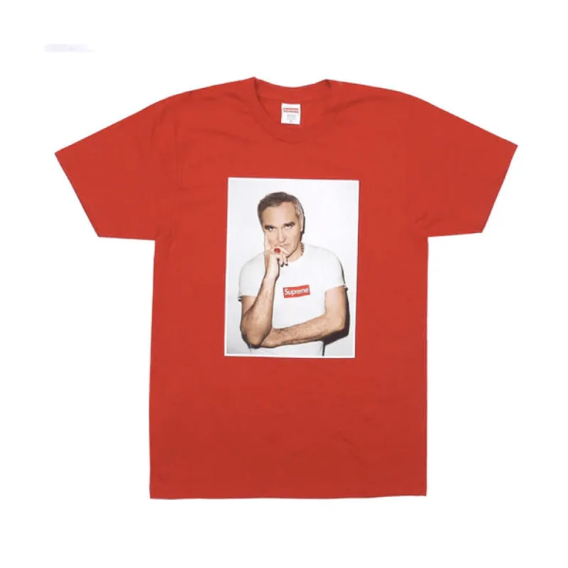 Supreme Morrissey Tee Red sold by PLUS