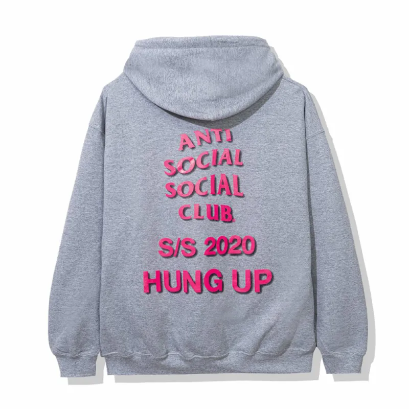 Anti Social Social Club Dialtone Hoodie Grey sold by PLUS