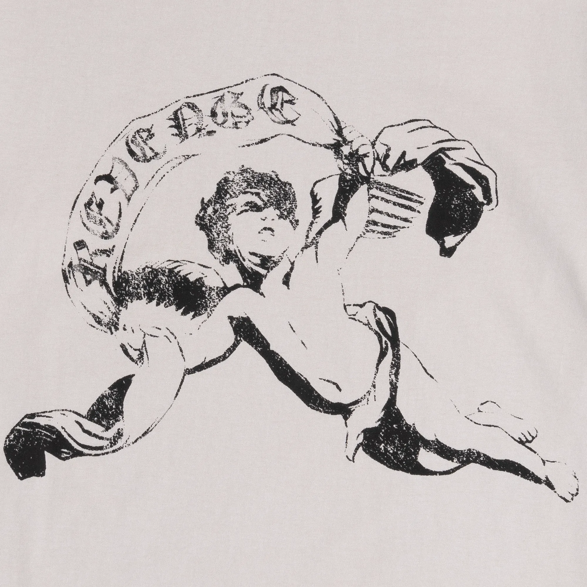 Revenge Flame Cherub Tee Cream sold by PLUS product image thumbnail 2