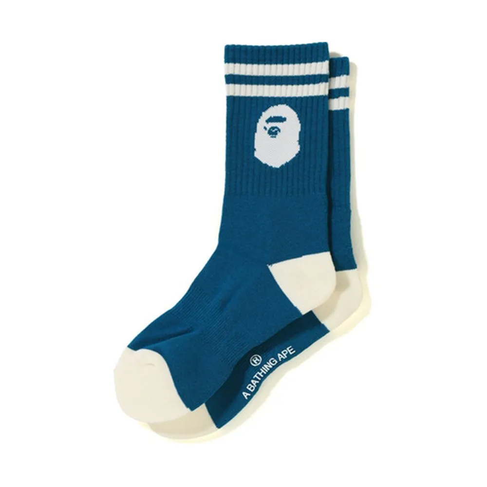 BAPE Ape Head Socks Green sold by PLUS
