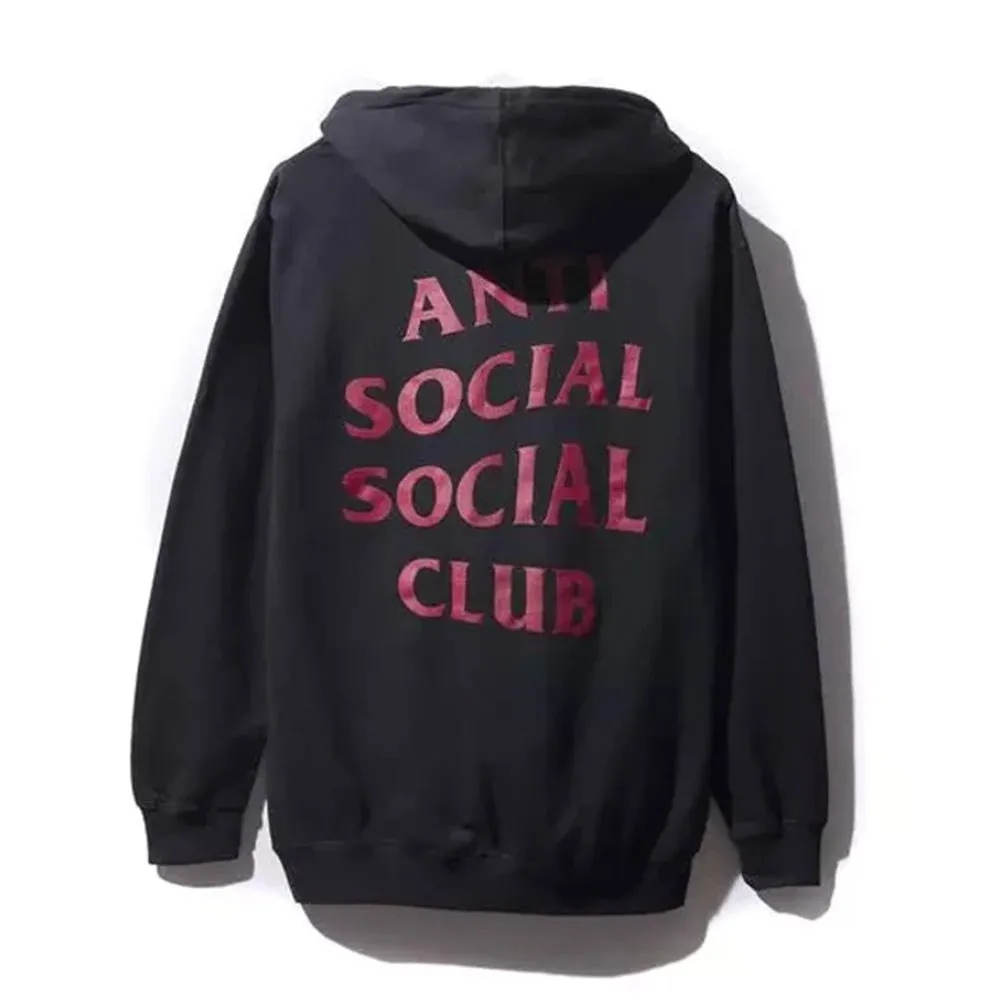 Anti Social Social Club JDM Hoodie Black sold by PLUS product image thumbnail 2