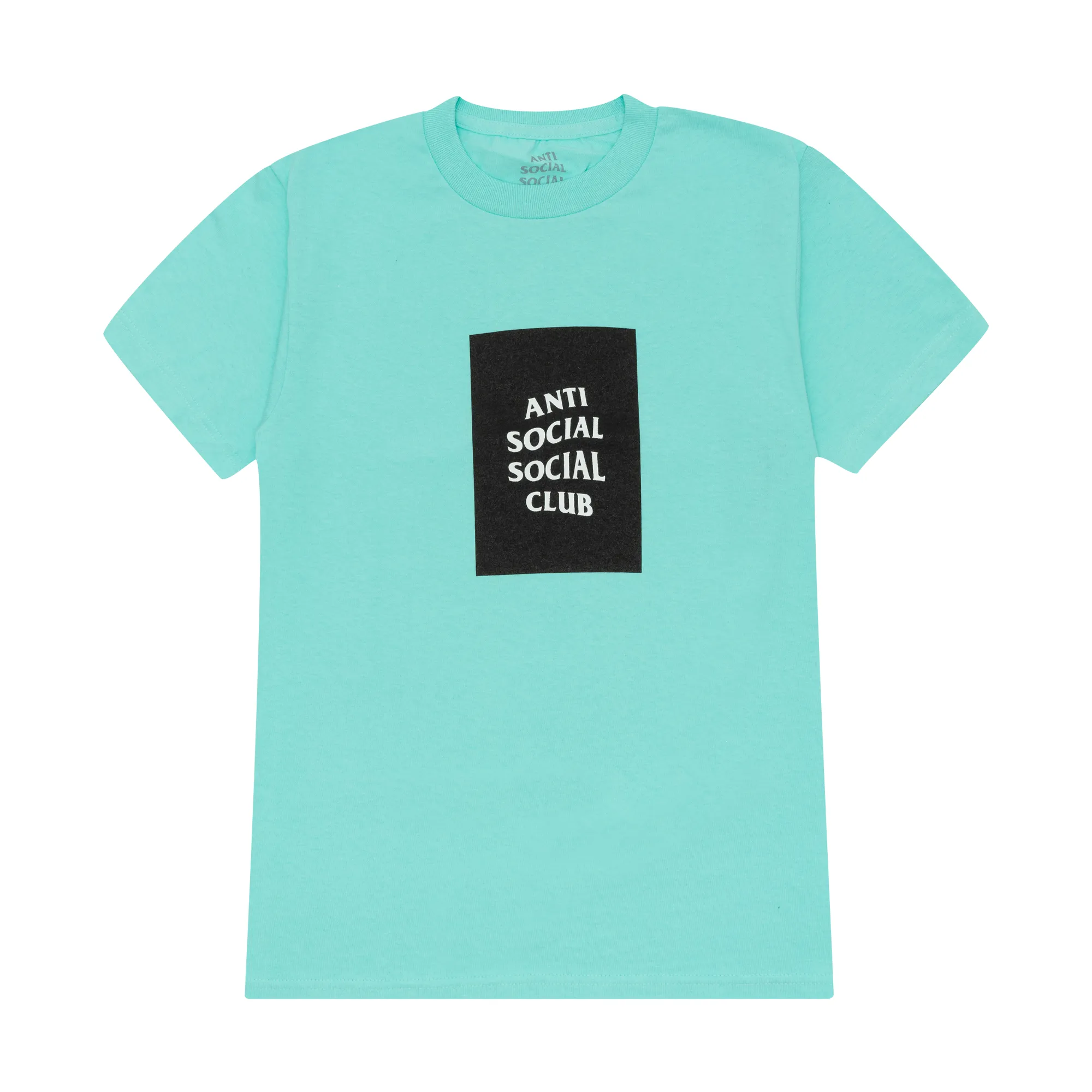 Anti Social Social Club Logo Tee Teal sold by PLUS