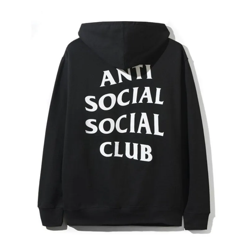 Anti Social Social Club NFH Hoodie Black made by PLUS