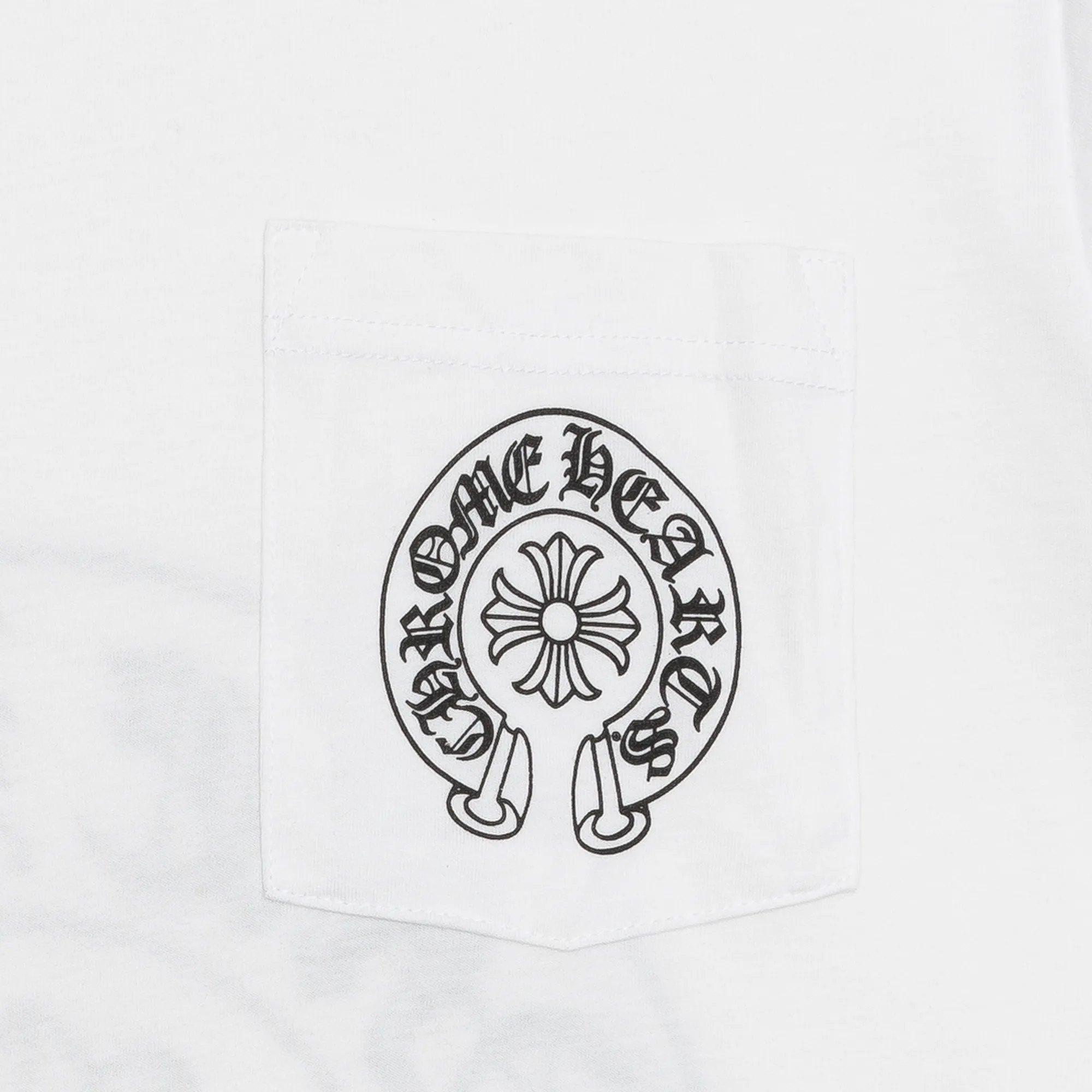 Chrome Hearts Hong Kong Horseshoe Pocket Tee White sold by PLUS product image thumbnail 3