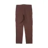 Stone Island Stretch Cotton Gabardine Cargo Pants Mahogany Brown sold by PLUS