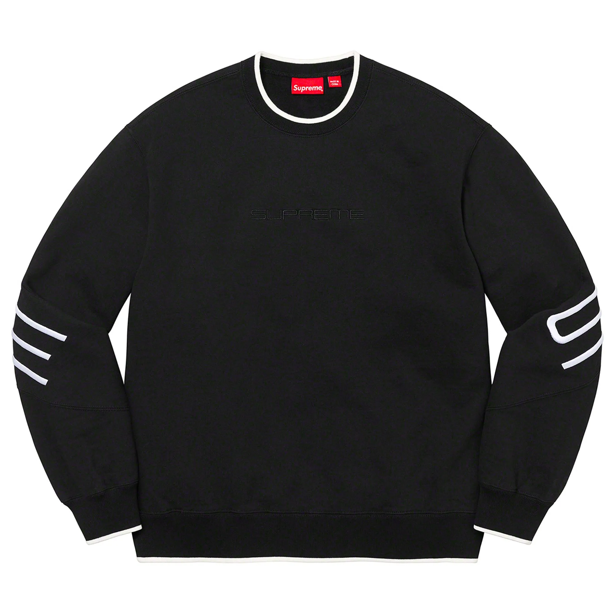 Supreme Stretch Crewneck Black sold by PLUS product image thumbnail 2