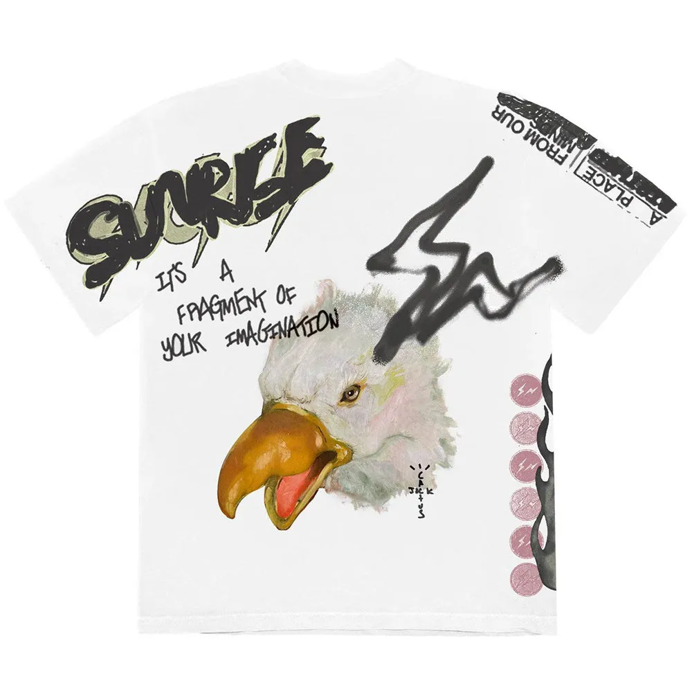 Travis Scott Cactus Jack For Fragment Sunrise Tee White sold by PLUS product image thumbnail 2