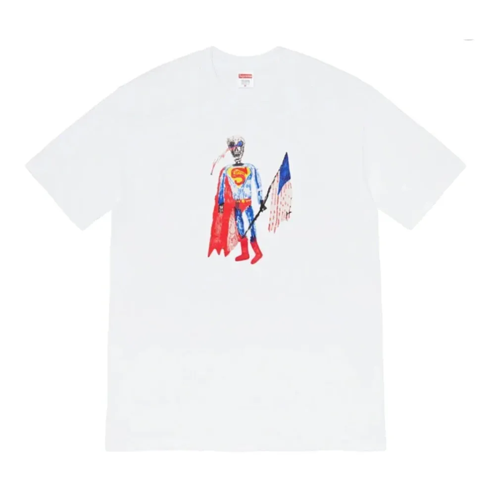 Supreme Skeleton Tee White sold by PLUS