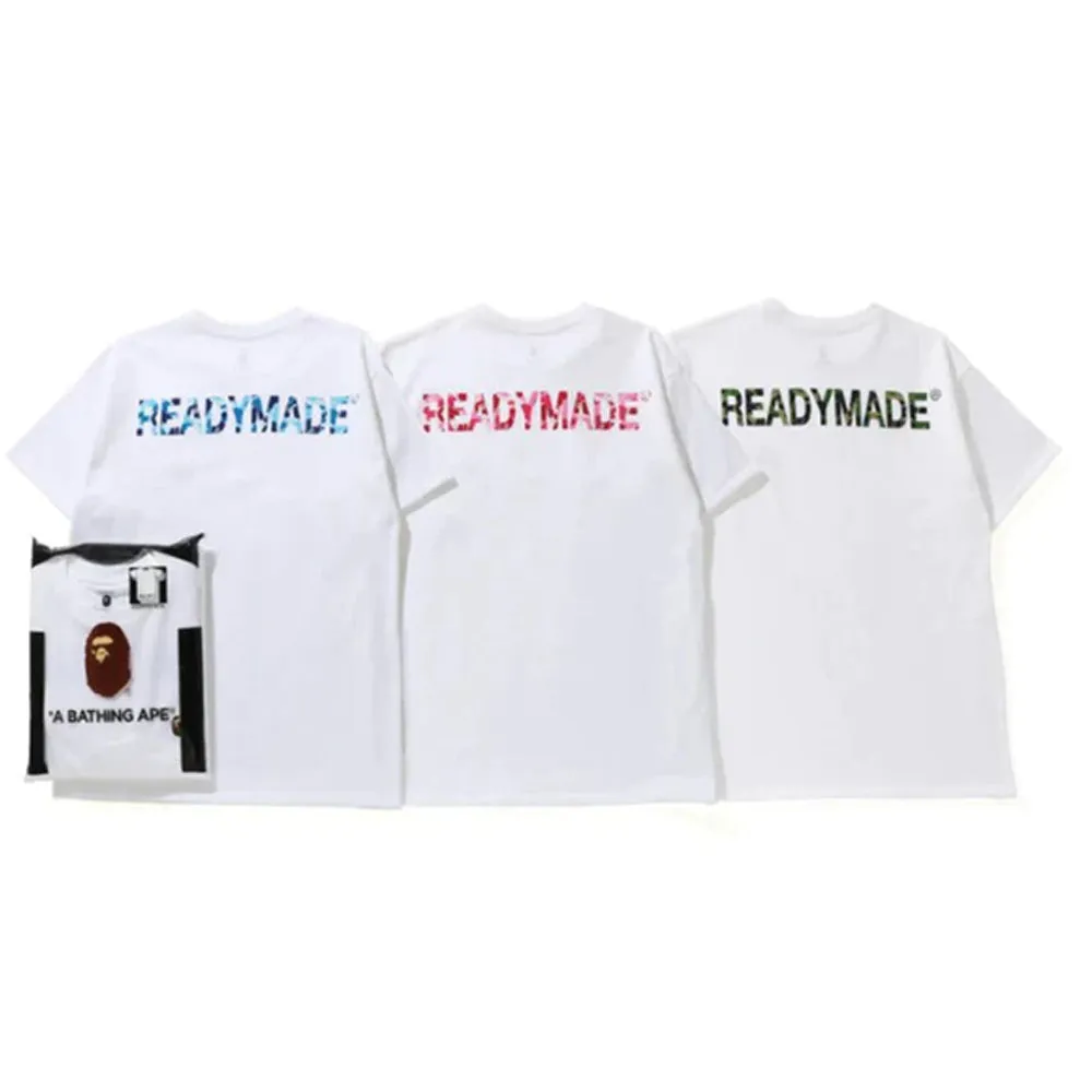 Bape x Readymade Tee White (3 Pack) sold by PLUS