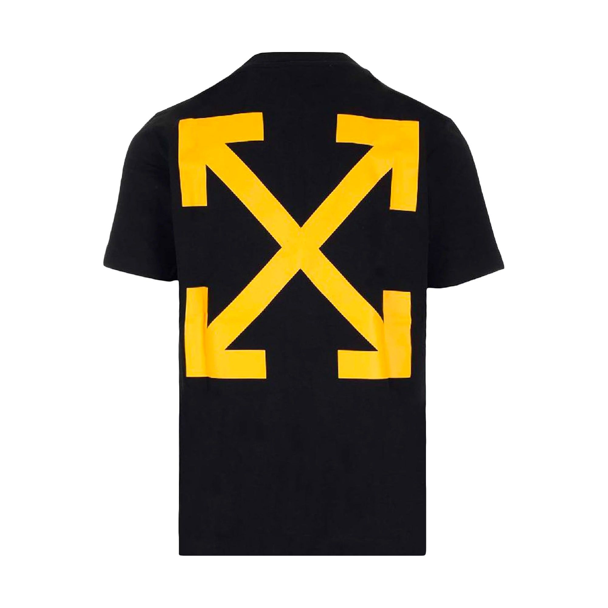 Off-White Caravaggio Yellow Arrow T-Shirt Black sold by PLUS product image thumbnail 2