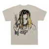 Revenge x OTF Lil Durk Painting Tee White sold by PLUS