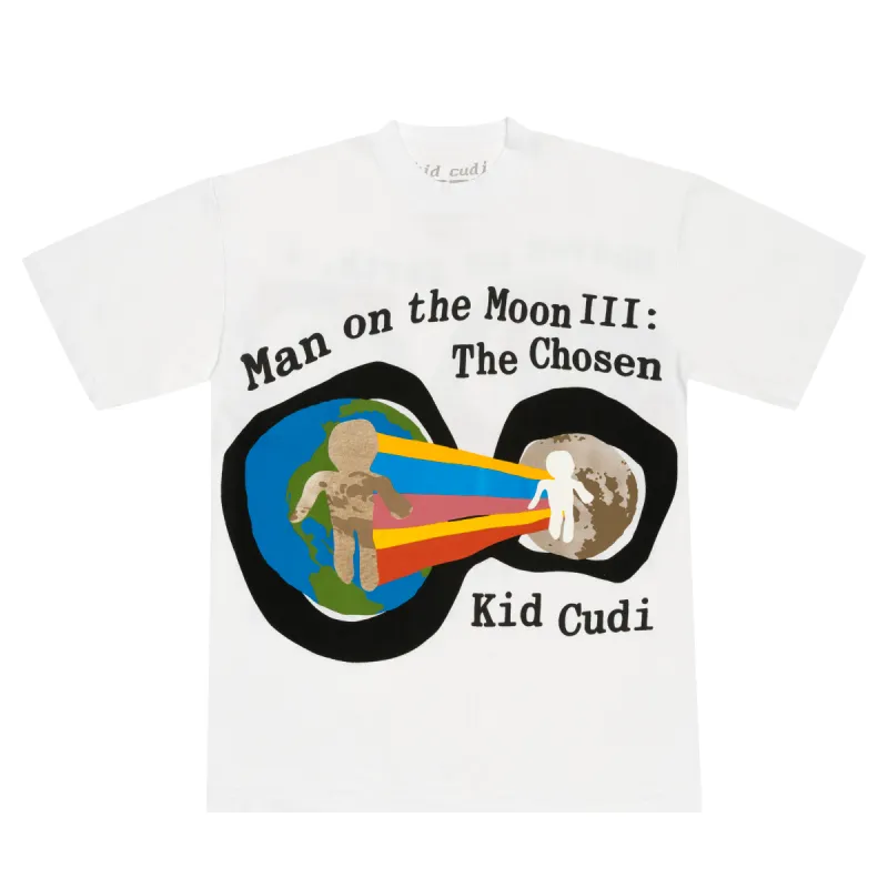 Kid Cudi x CPFM MOTM III Heaven on Earth T-Shirt White sold by PLUS