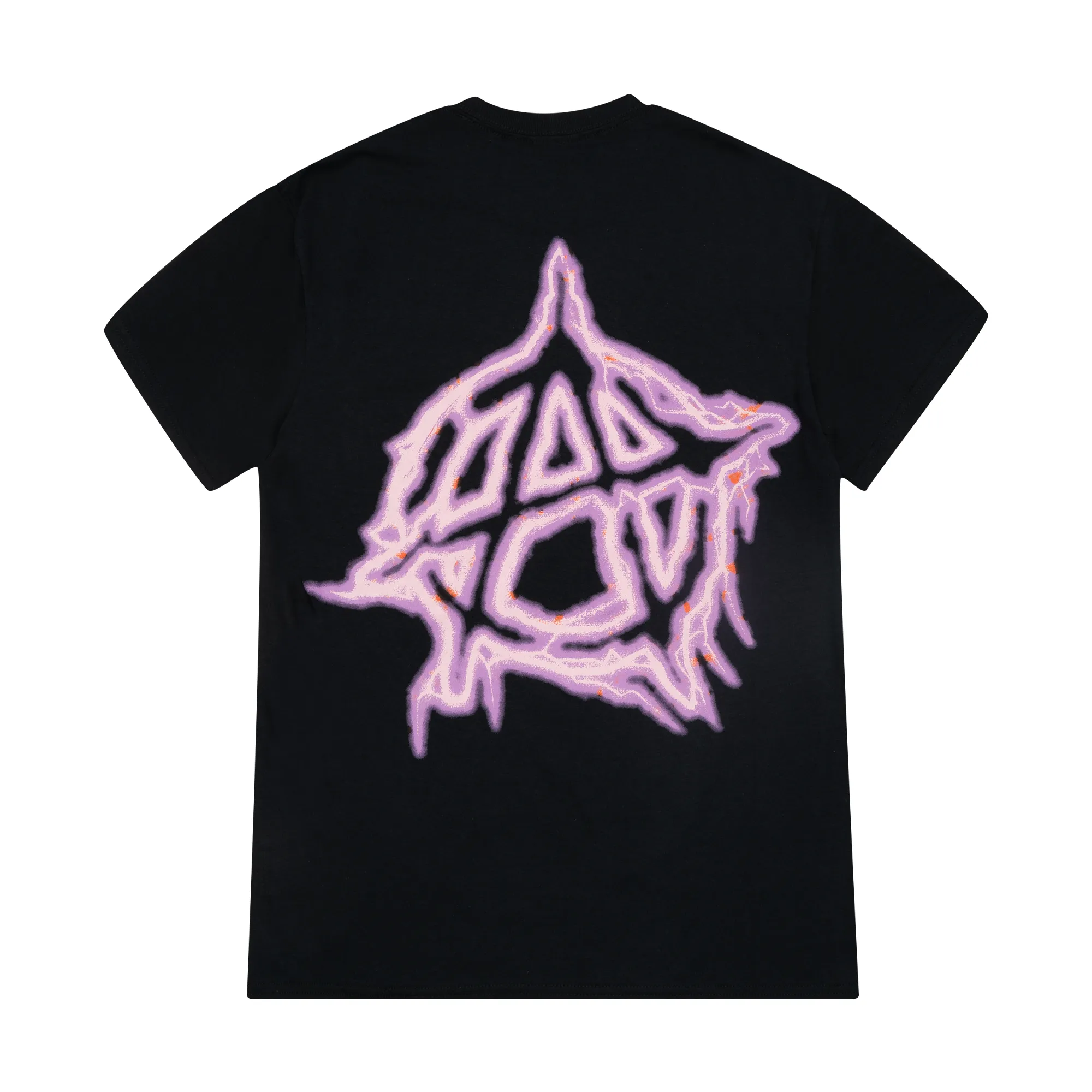 Revenge Pink Lightning Anarchy Tee Black sold by PLUS product image thumbnail 2