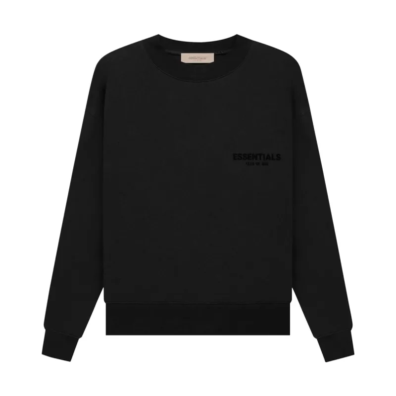 FOG Essentials Black/Stretch Limo Sweatshirt (SS22) sold by PLUS
