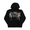 Revenge x OTF Lil Durk Painting Hoodie Black sold by PLUS
