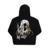 Revenge x OTF Lil Durk Painting Hoodie Black sold by PLUS