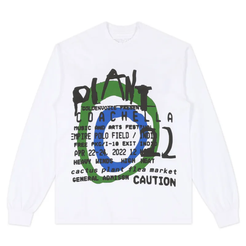 CPFM x Coachella Weekend 2 L/S T-Shirt White sold by PLUS