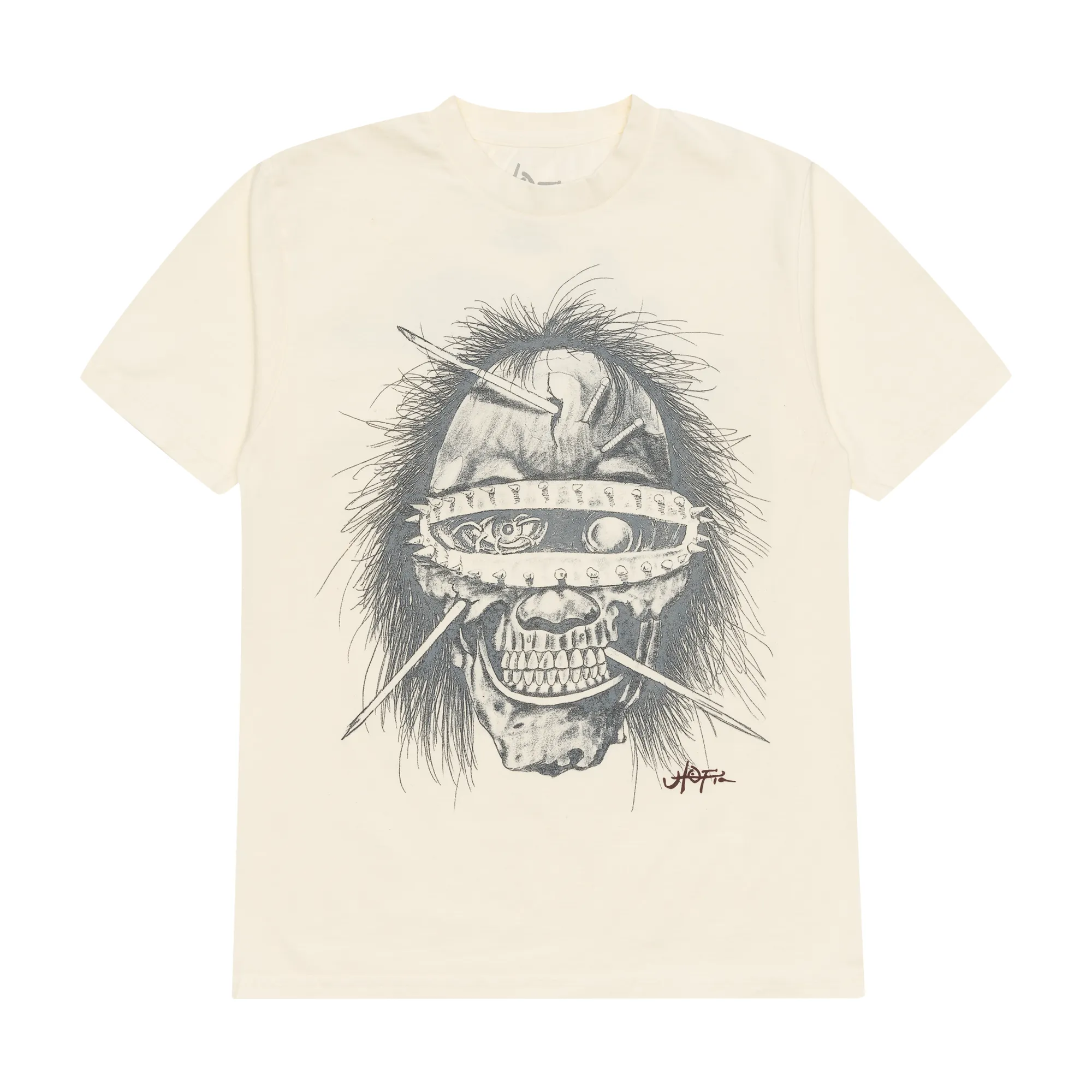 Travis Scott Utopia C4 Tee White sold by PLUS