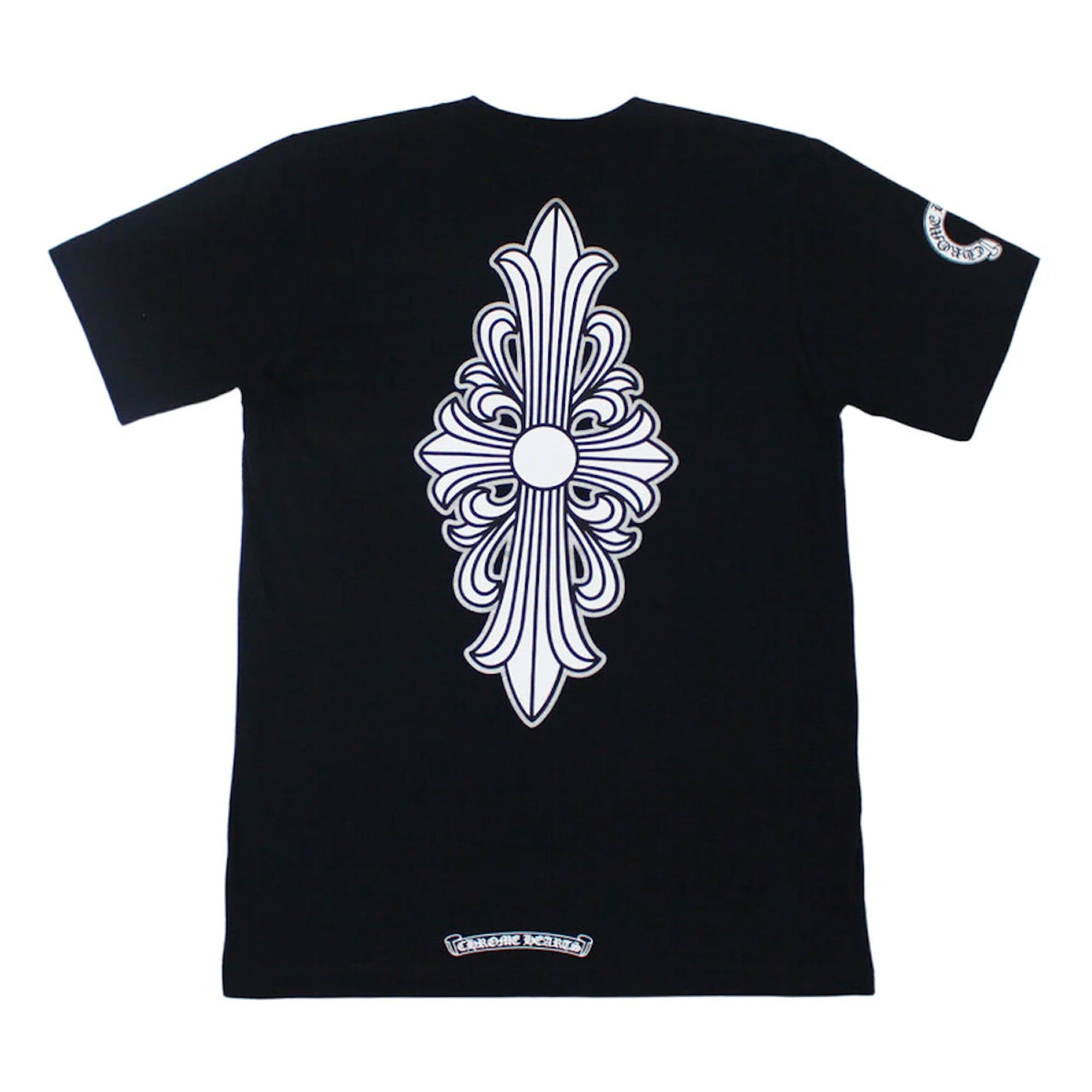 Chrome Hearts Floral Cross Tee Black sold by PLUS