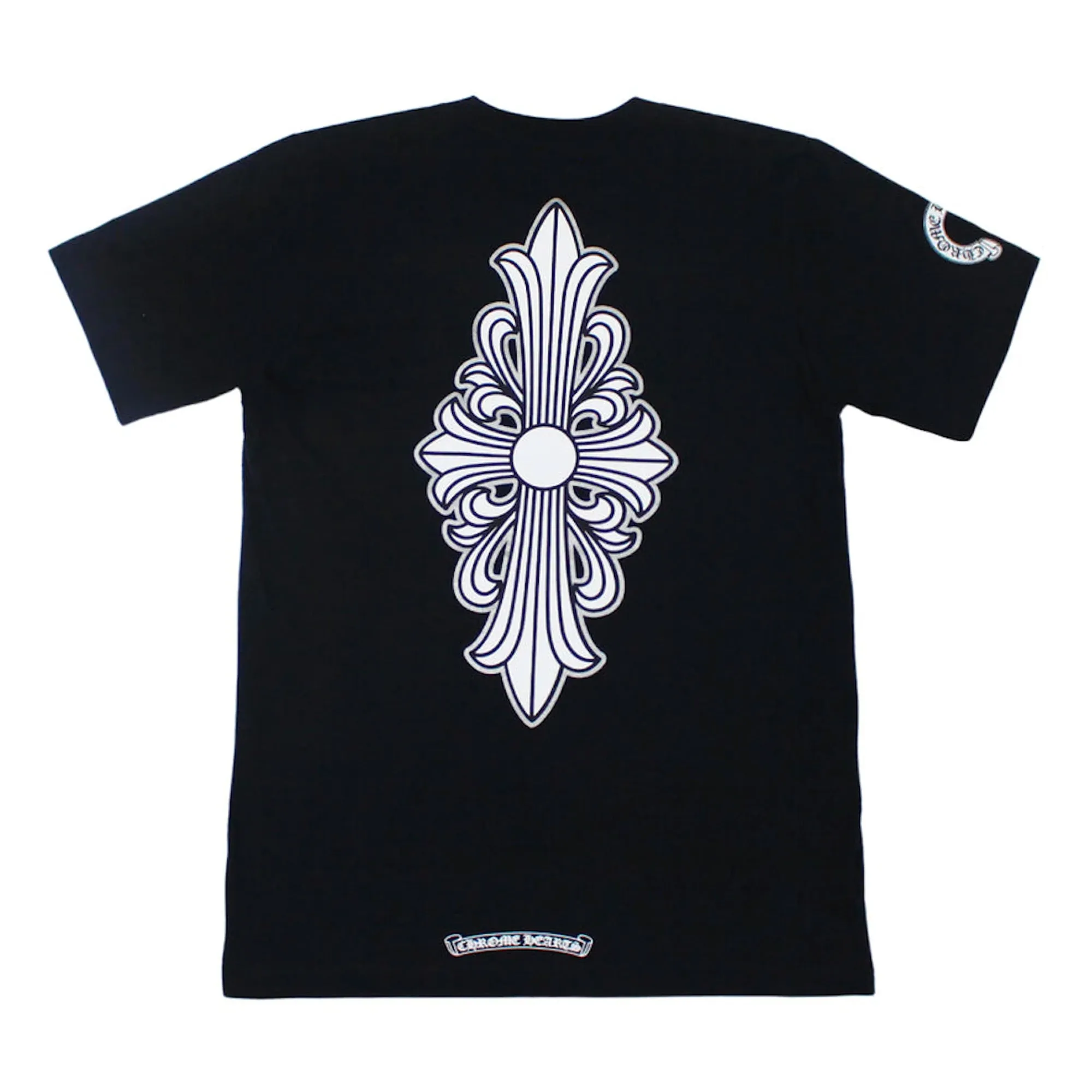 Chrome Hearts Floral Cross Tee Black sold by PLUS
