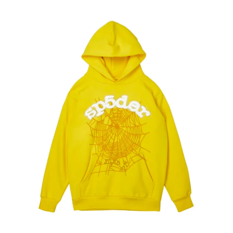 Spider Worldwide Websuit Hoodie Yellow sold by PLUS