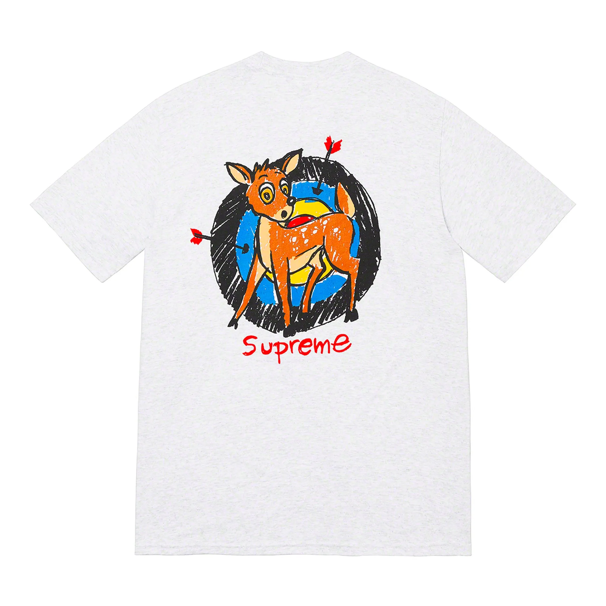 Supreme Deer Tee Ash Grey sold by PLUS product image thumbnail 2