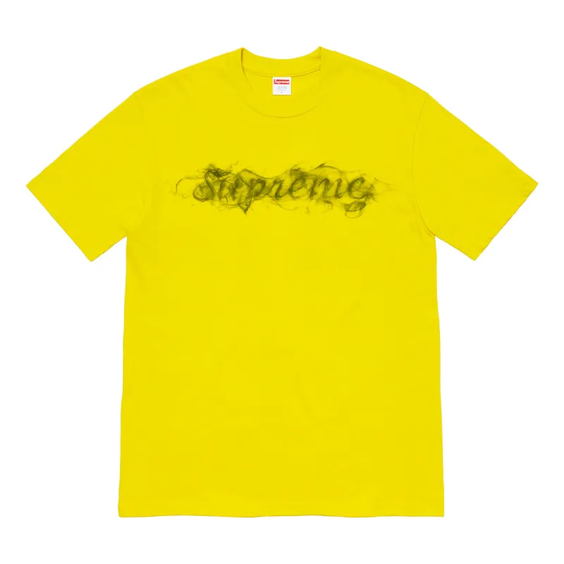 Supreme Smoke Tee Sulfur sold by PLUS