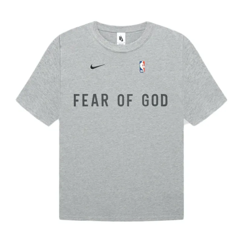 FEAR OF GOD x Nike Warm Up T-Shirt Dark Heather Grey sold by PLUS