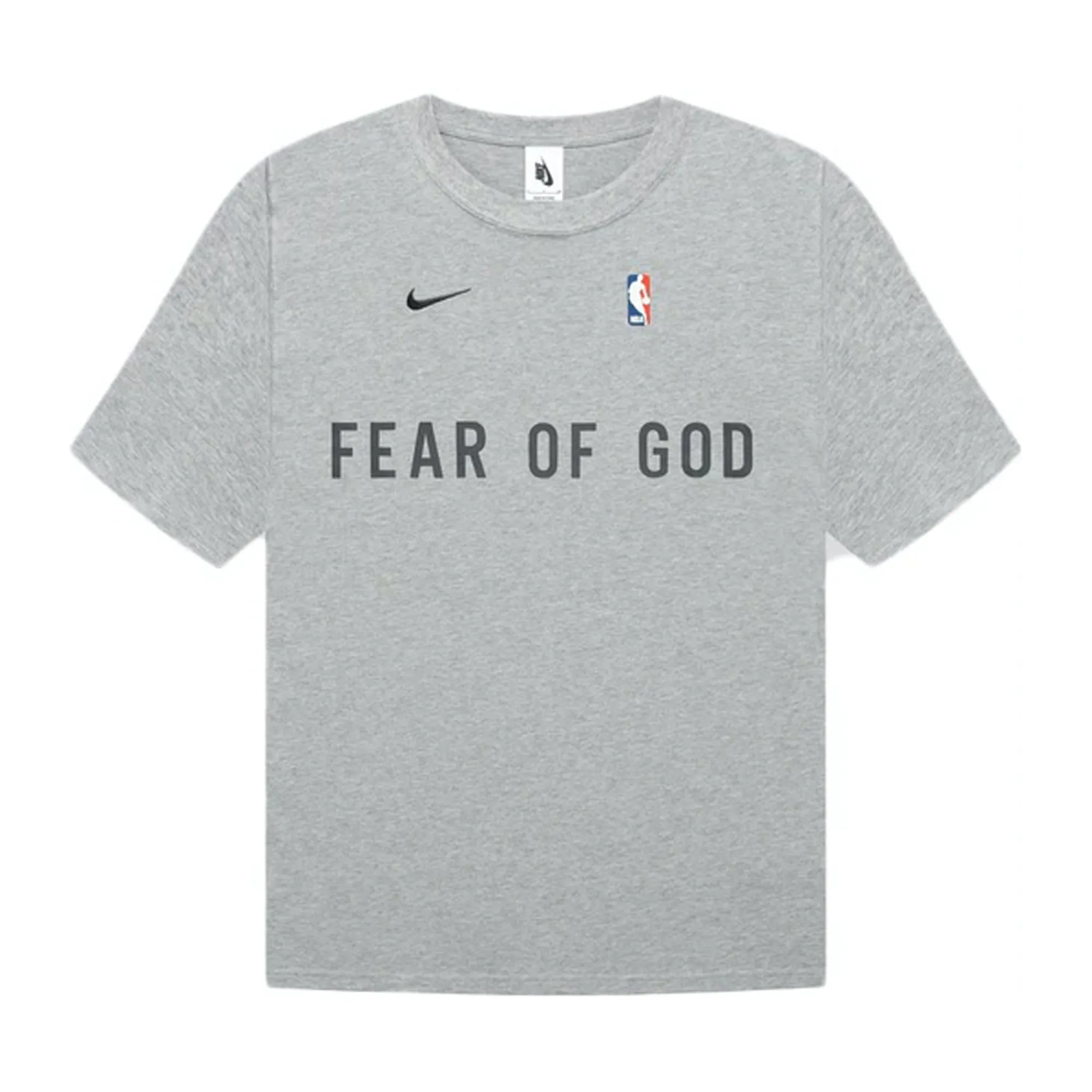 FEAR OF GOD x Nike Warm Up T-Shirt Dark Heather Grey sold by PLUS