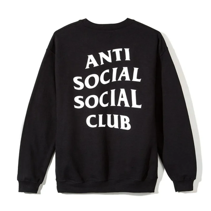 Anti Social Social Club Mind Games Crewneck Black sold by PLUS