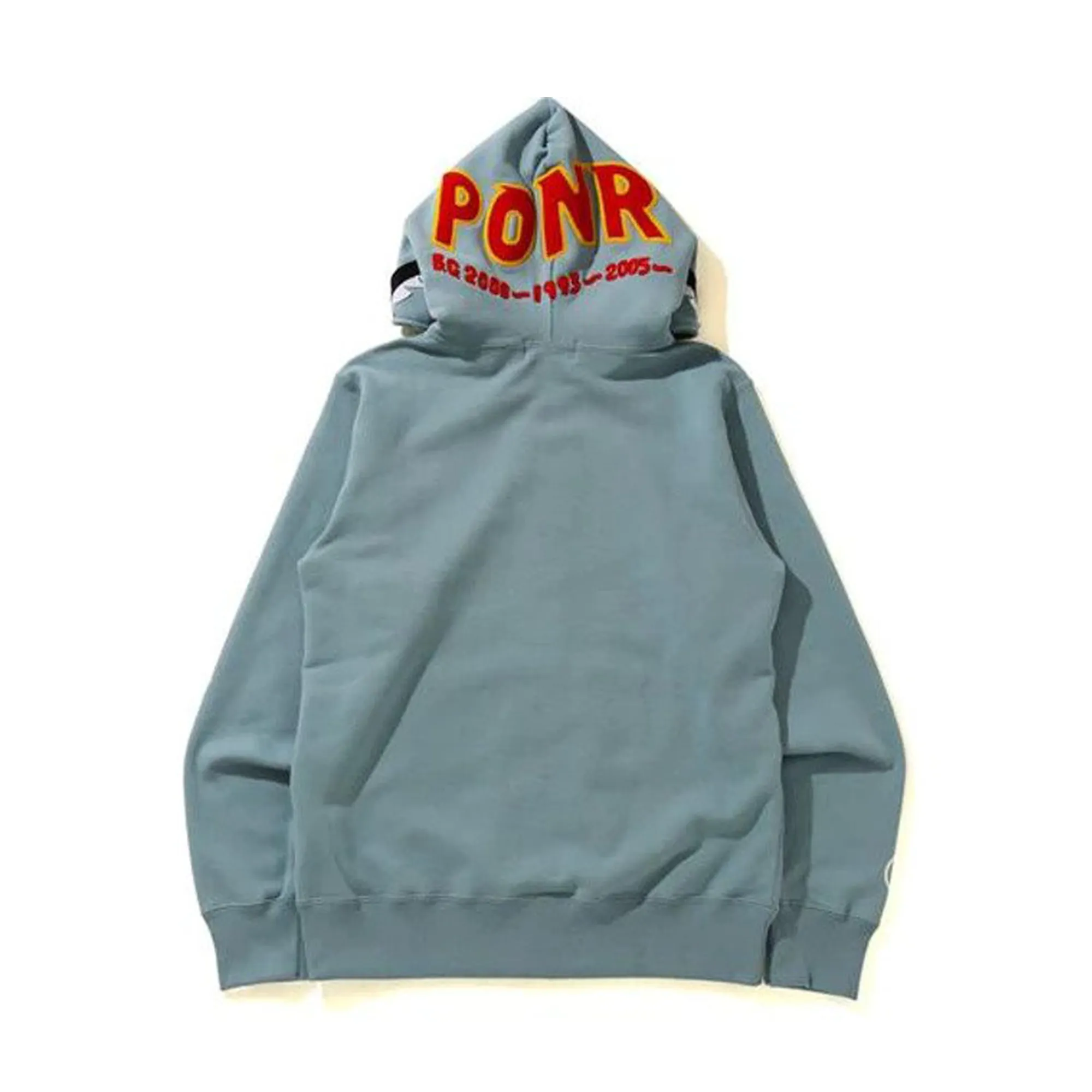 BAPE Shark Full Zip Hoodie (SS21) Gray sold by PLUS product image thumbnail 3
