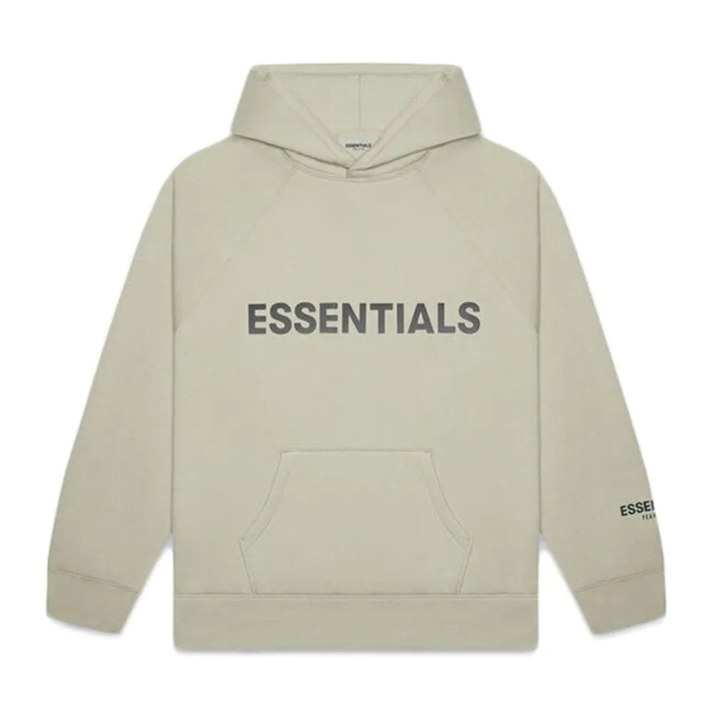 FOG ESSENTIALS 3D SILICON APPLIQUE PULLOVER HOODIE MOSS sold by PLUS