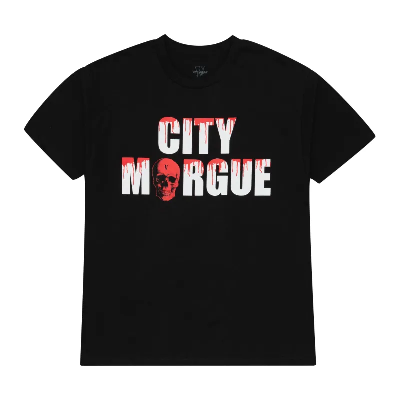 City Morgue x Vlone Drip Tee Black sold by PLUS