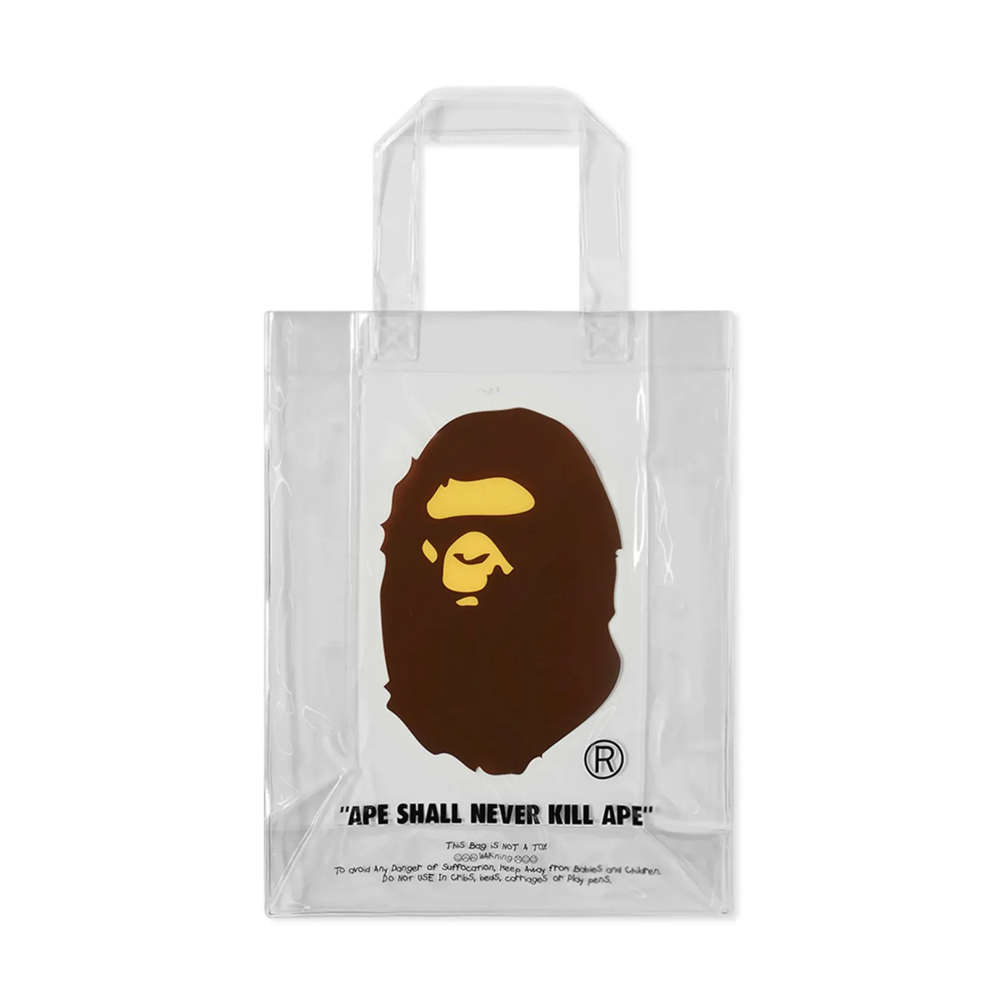 Bape Clear Tote Bag sold by PLUS