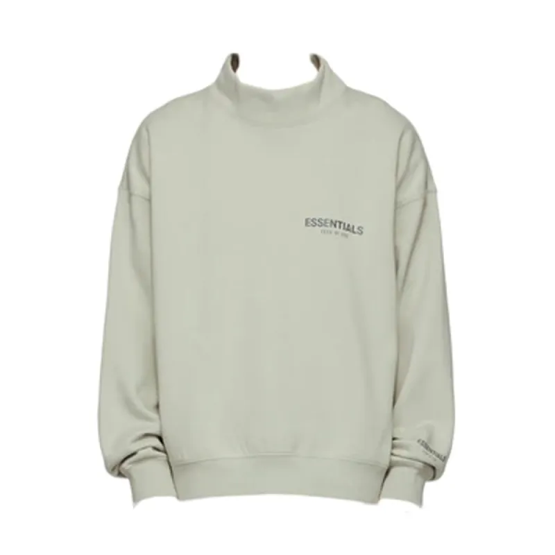 FOG Essentials Mock Neck Sweatshirt Cement (FW21) sold by PLUS