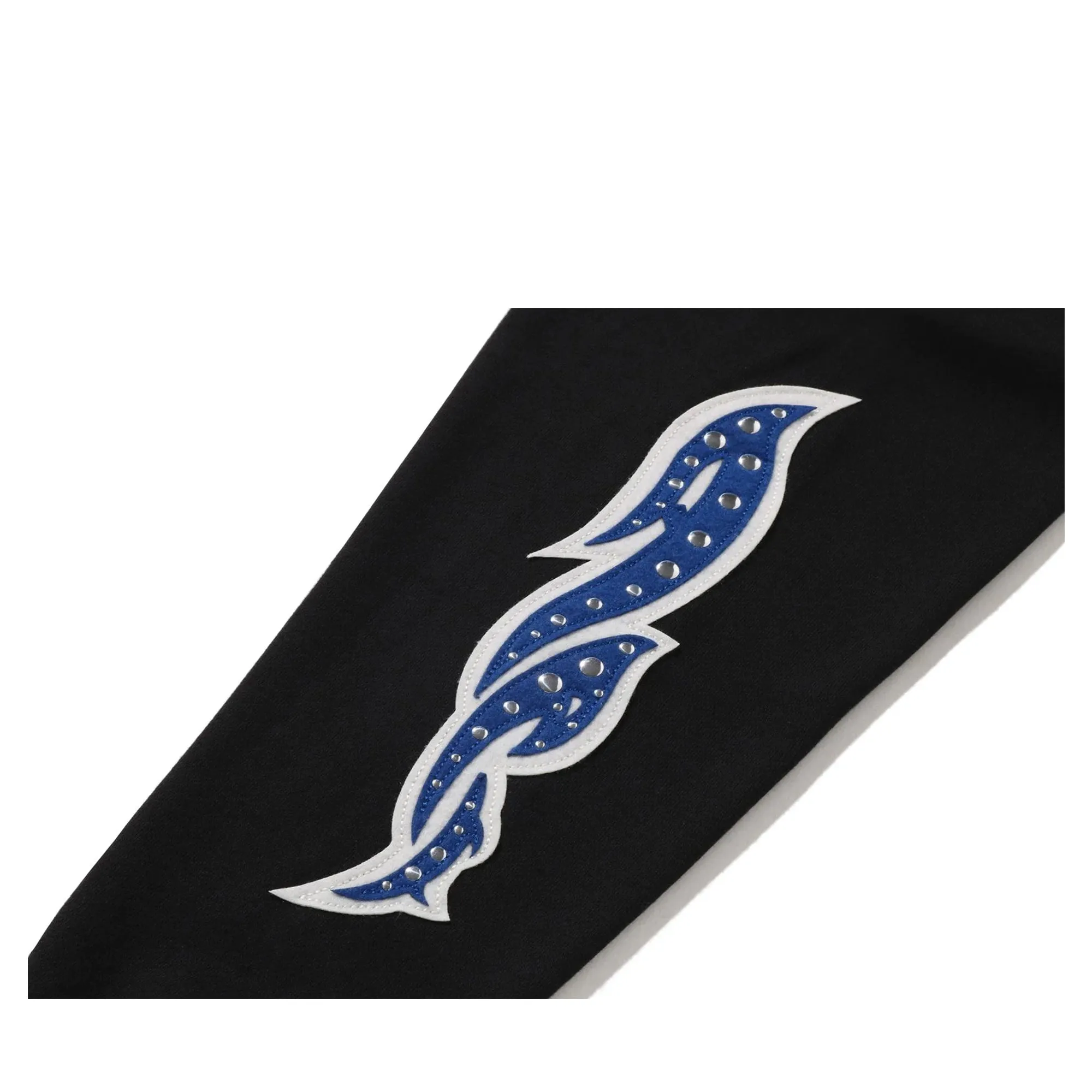 Bape Graffiti Studded Cropped Hoodie Black (Ladies) sold by PLUS product image thumbnail 3