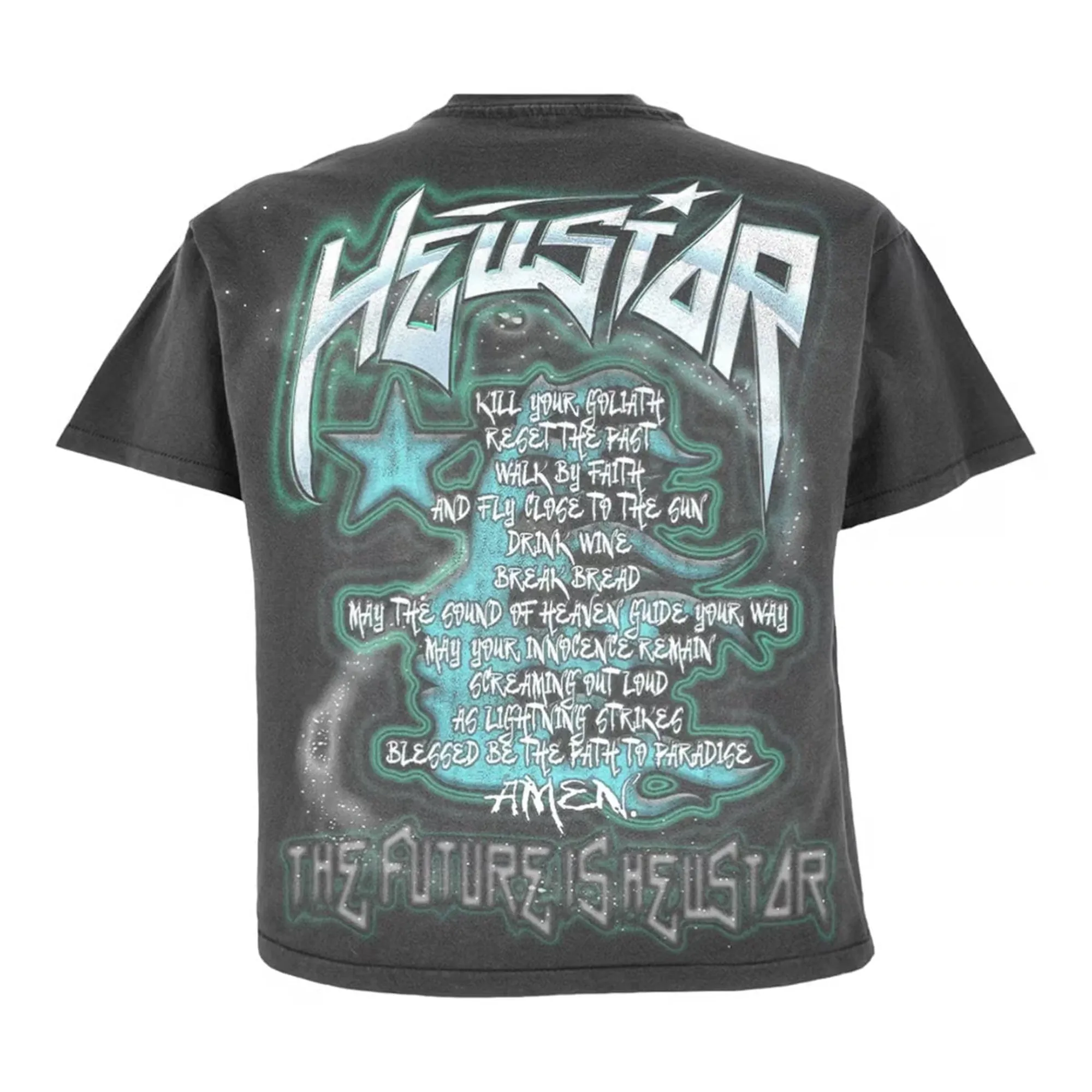 Hellstar Studios The Future Tee Black/Blue sold by PLUS product image thumbnail 2