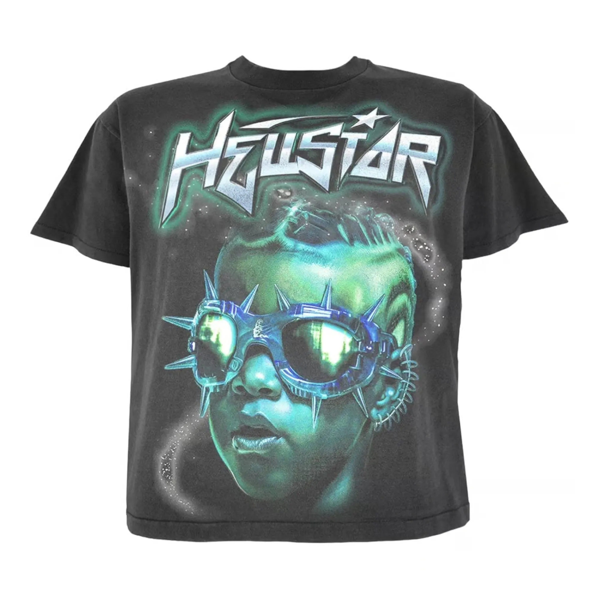 Hellstar Studios The Future Tee Black/Blue sold by PLUS