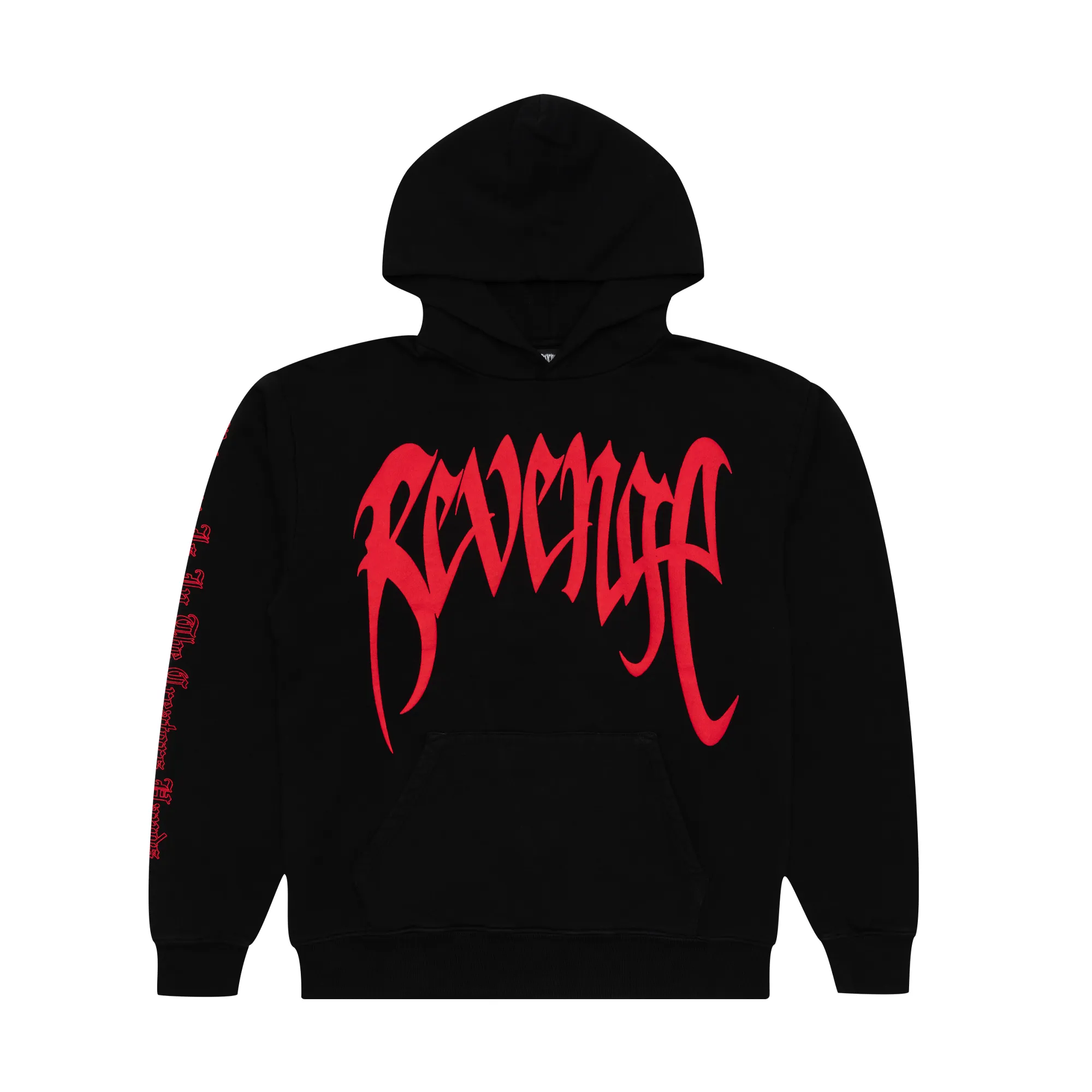 Revenge Red Arch Hoodie Black sold by PLUS