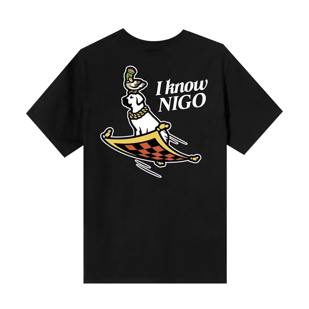Human Made x I Know Nigo Flying Carpet Tee Black sold by PLUS product image thumbnail 2