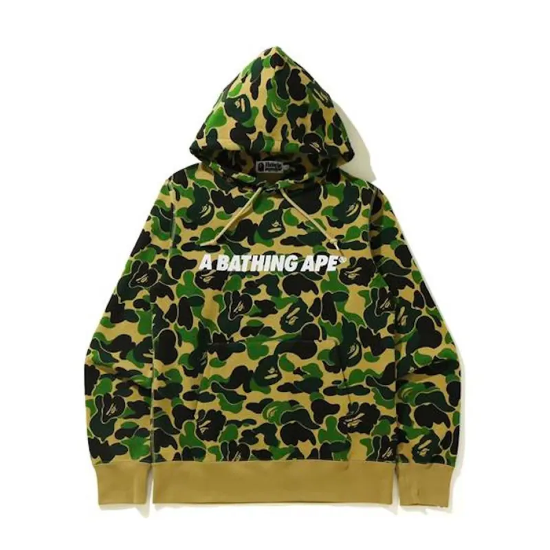 Bape ABC Camo Pullover Hoodie Green (SS21) sold by PLUS